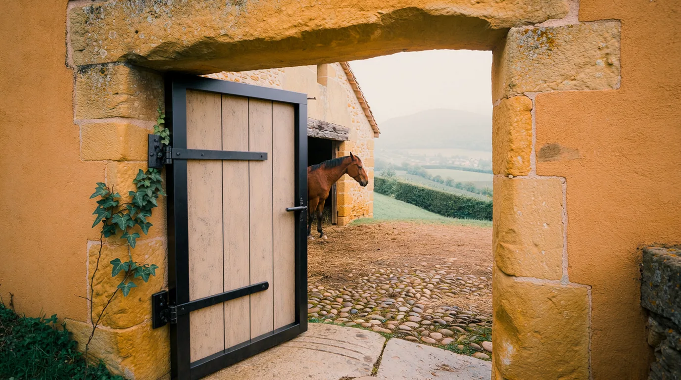 Entrée, Poney Club des Étrets, centre équestre à Le Plantay