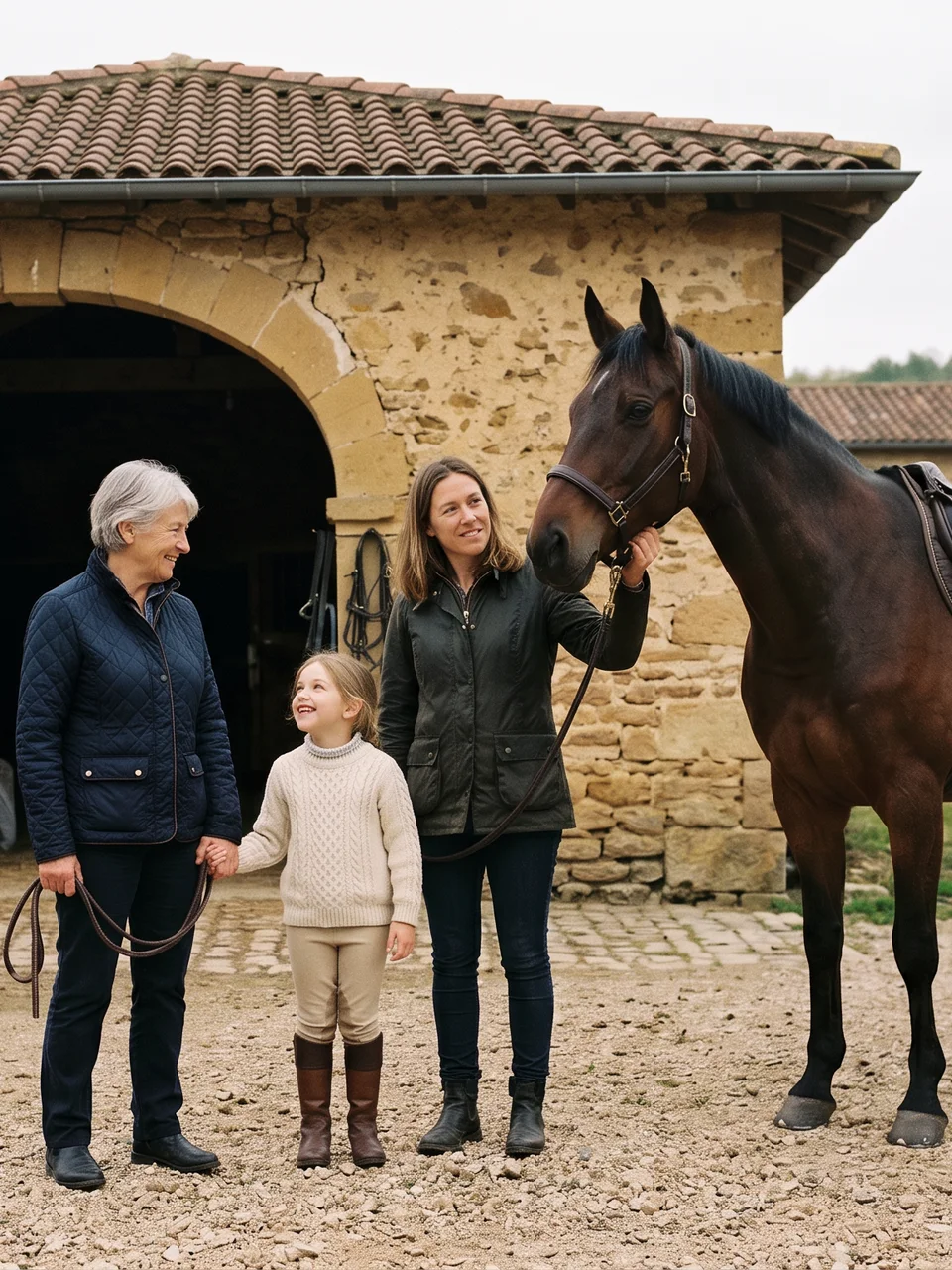 L'équipe, Poney Club des Étrets, centre équestre à Le Plantay